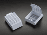 Cassette Macrosette™ double hauteur pour tissu blanche