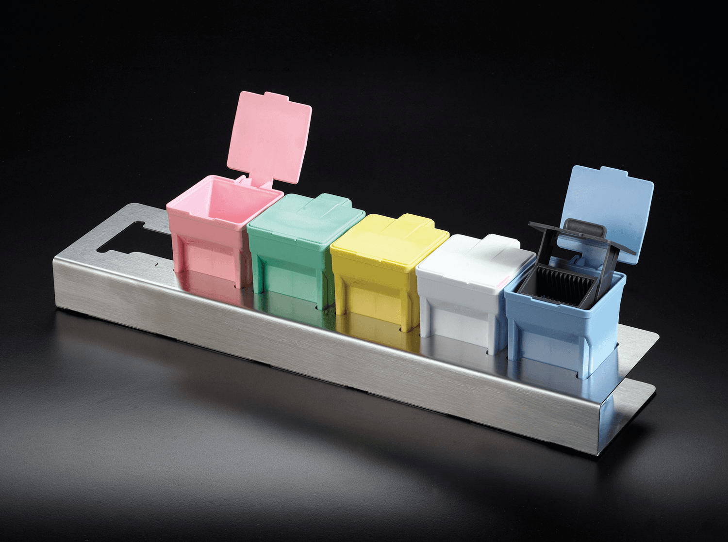 Rack en aluminium pour 6 cuves à coloration EasyDip™