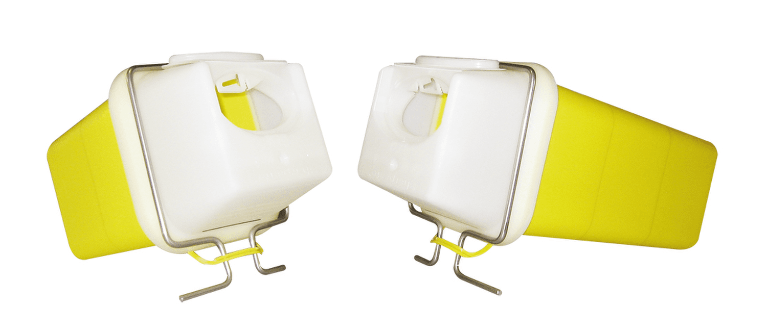 Support flux laminaire pour collecteurs Sharpsafe® 4 et 7 litres
