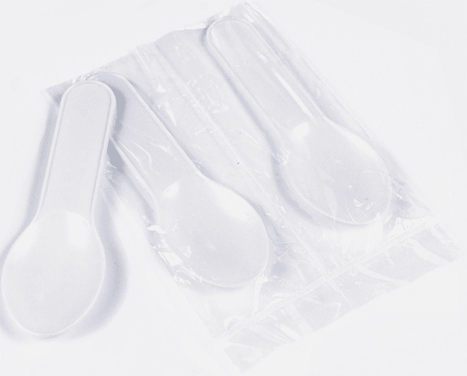 Spatule forme cuillère emballage unitaire