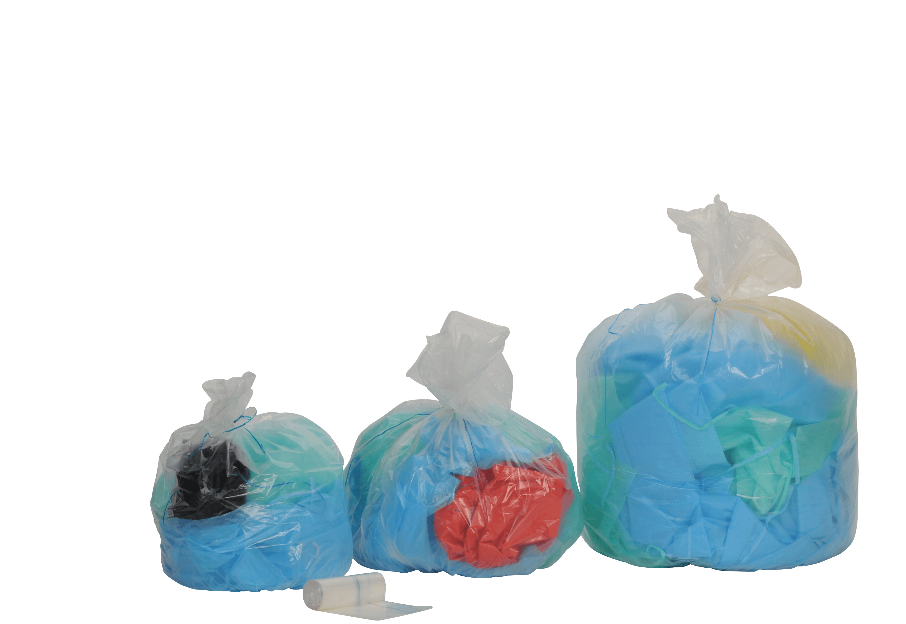 Sac poubelle en PEHD translucide