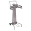 Chariot en inox à pédale pour fûts DASRI Pacazur® 30, 50 et 60L