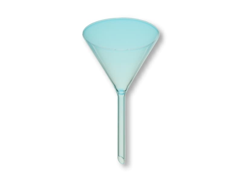 Entonnoir en verre Simax diamètre 200mm tige courte