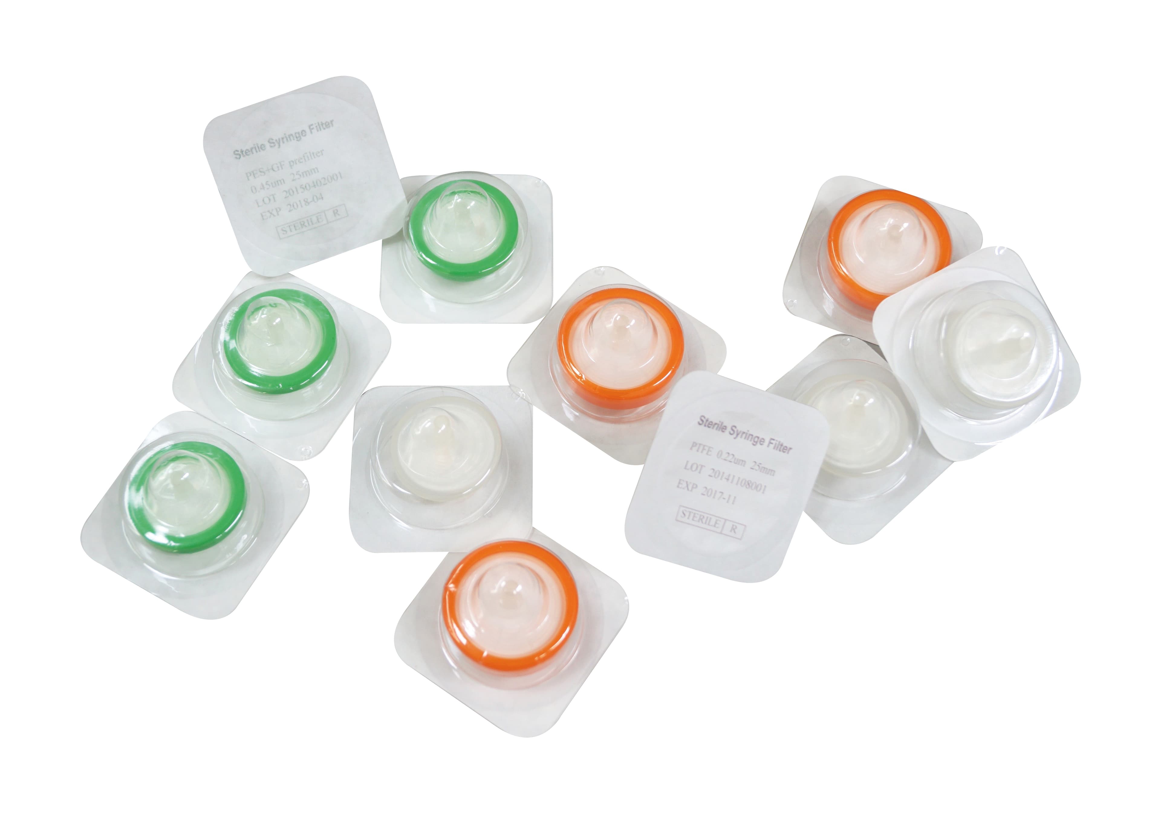 Filtre seringue Filtratech en polyvinylidène - PVDF