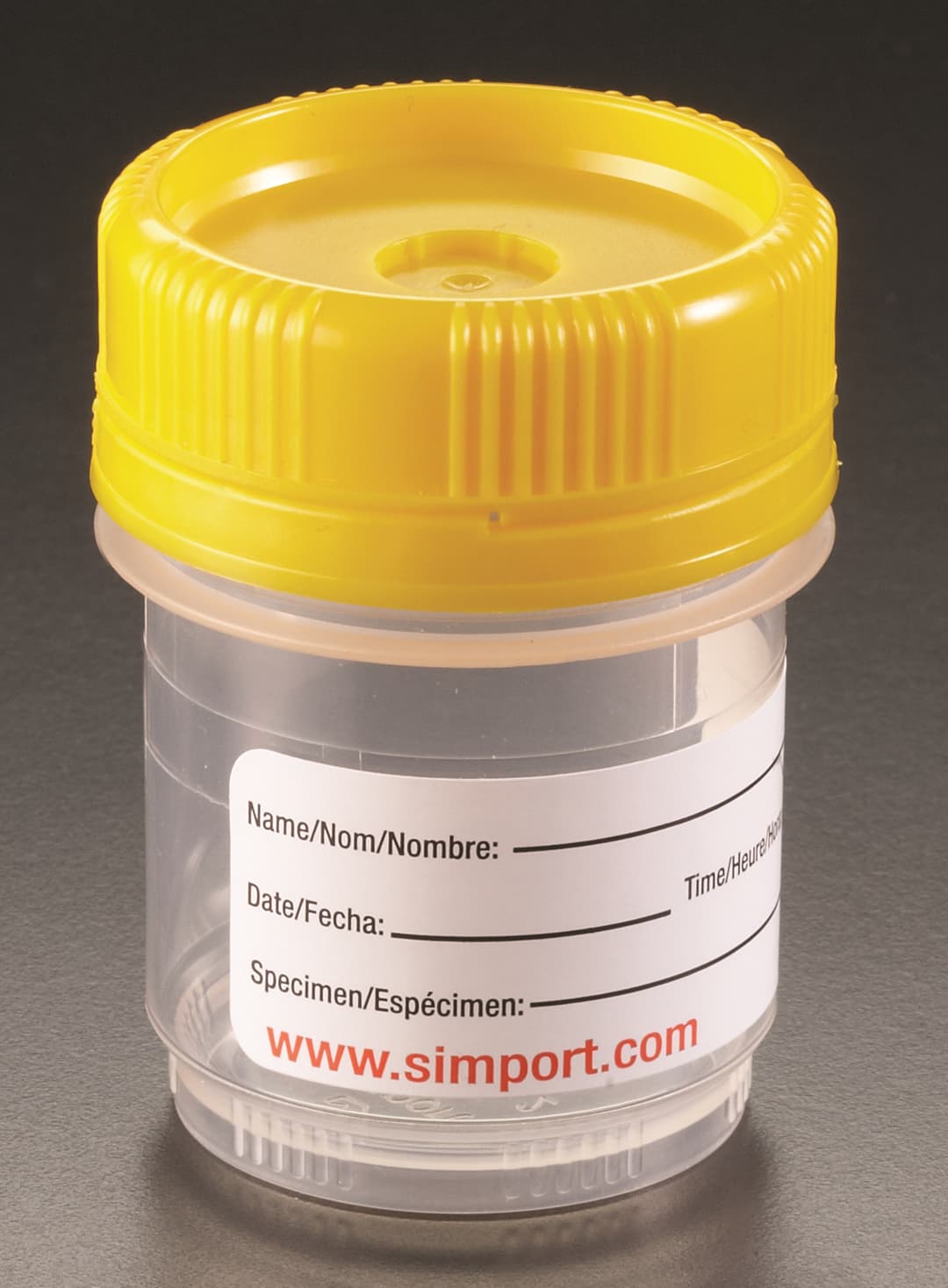 Flacon SpecTainer™ I cape à vis bague intégrité