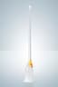 Burette du Dr Schilling en verre avec bande Schellbach