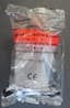 Flacon 120ml en polypropylène gradué cape à vis rouge stérile emballage unitaire