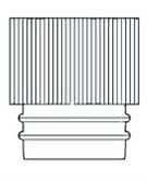 Bouchon rentrant pour tube diamètre interne 10mm