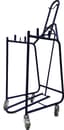 Chariot en acier bleu pour fût Pacazur® 30/50/60L 4 roulettes