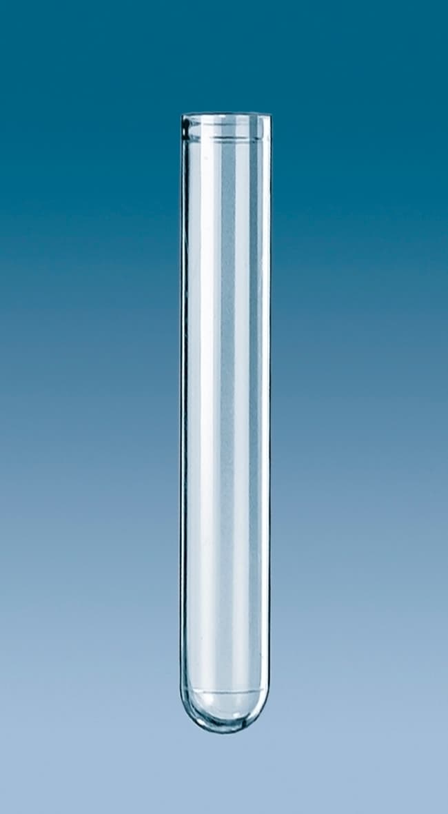 Tube 4ml en polystyrène épais fond rond 12x75mm pré-rangé