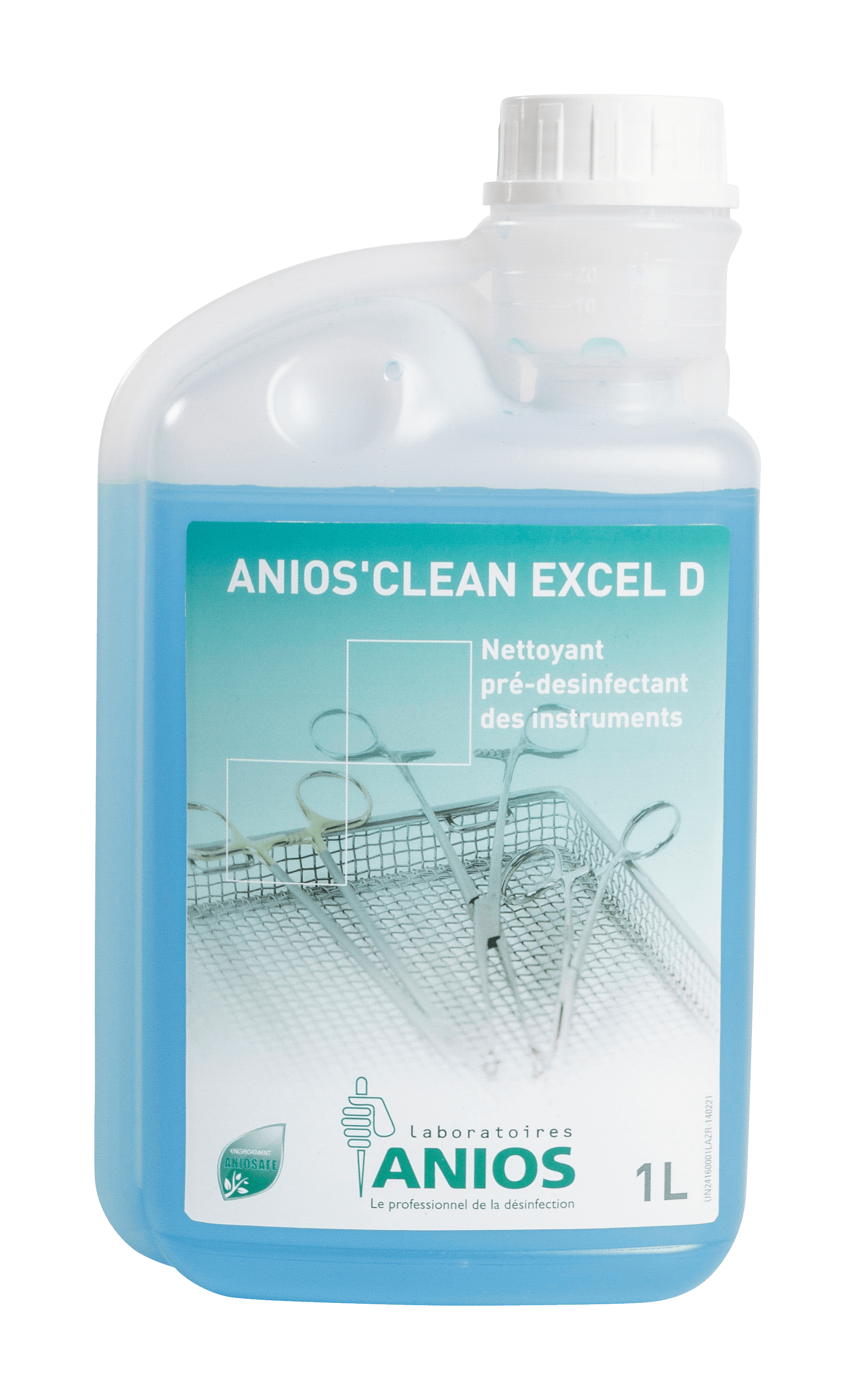 Détergent pré-désinfectant Anios'Clean Excel D