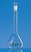 Fiole jaugée Blaubrand® en verre Duran® classe A col large rodé avec bouchon en verre