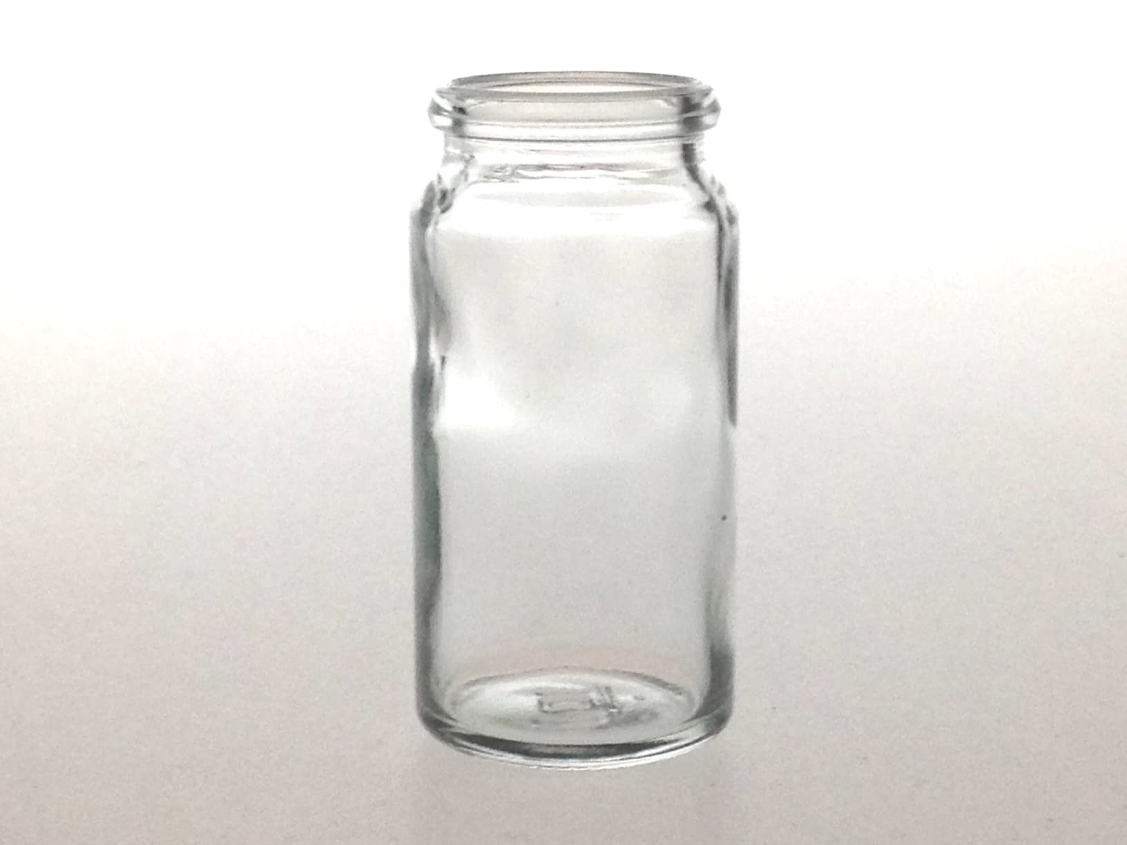 Flacon pilulier en verre sodocalcique sans cape