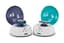 Micro centrifugeuse bleu, vitesse fixe 7000 RPM, Comprend deux rotors :  1 rotor pour 8 x microtubes 1,5 / 2 ml 1 rotor : 2 barrettes 8 x microtubes 0,2 ml