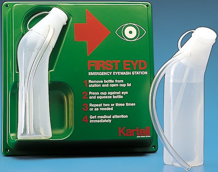 Kit pour soins oculaires sans liquide ophtalmique