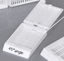 Cassette pour tissu avec couvercle à charnière blanche en boîte distributrice
