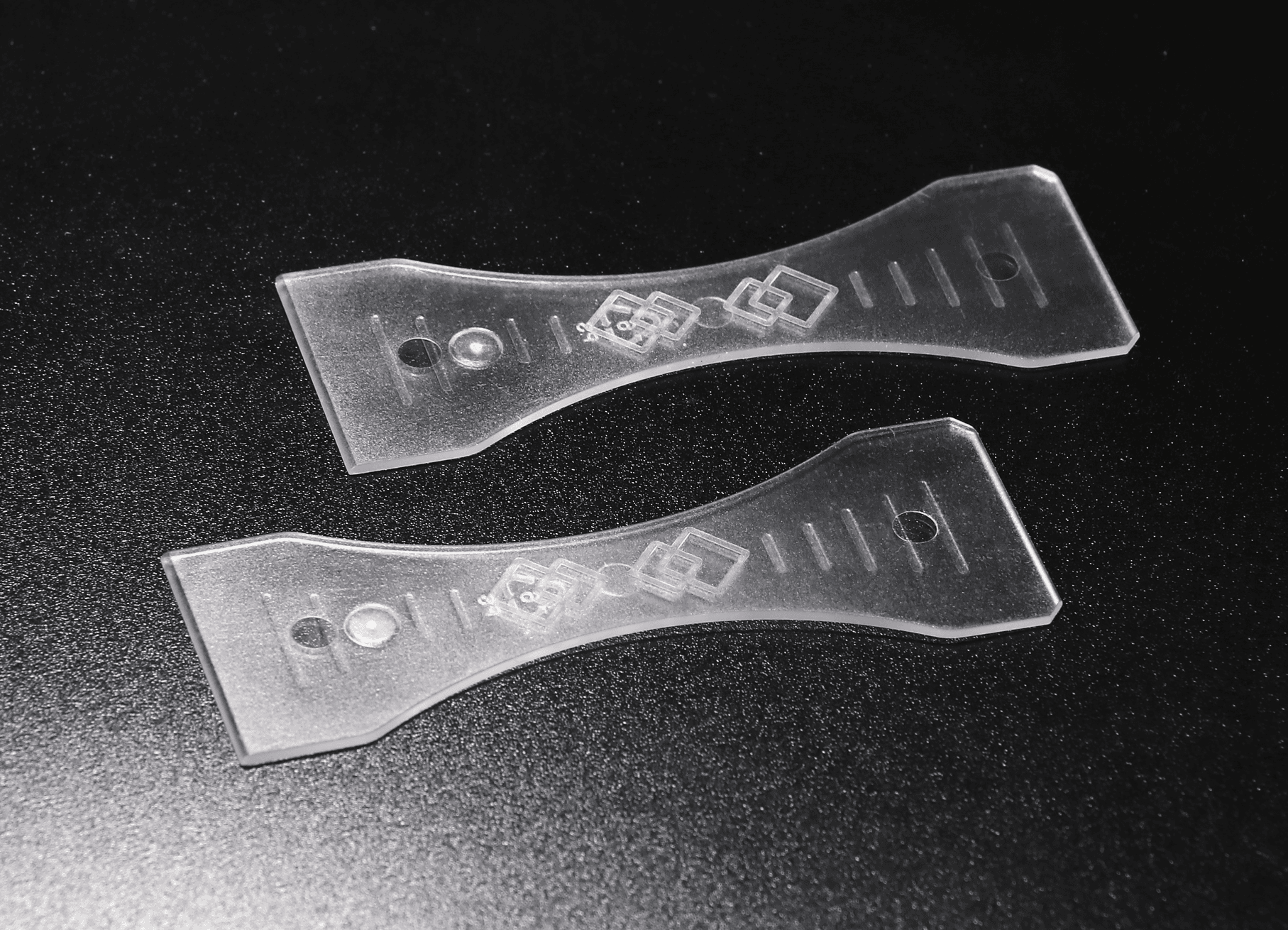Spatule d'étalement pour frottis sanguin Labelians