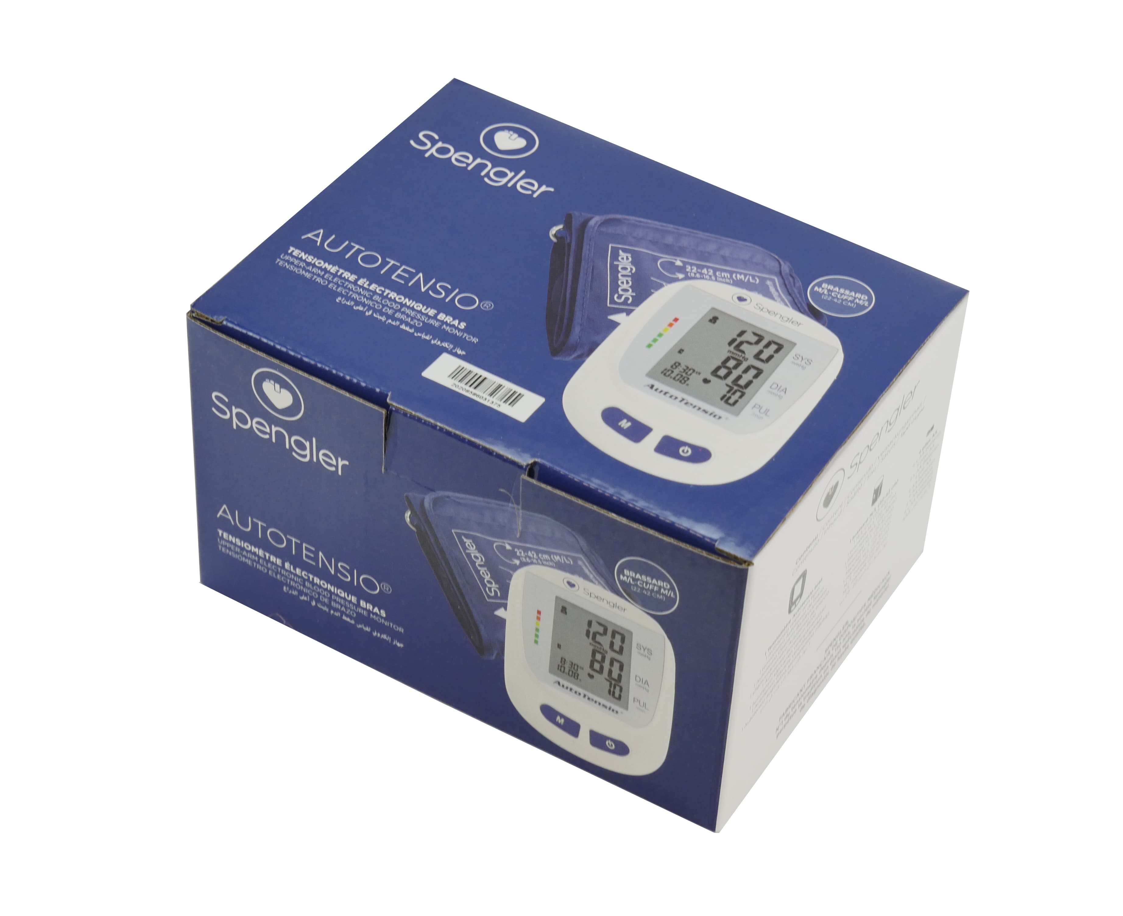 Tensiomètre électronique au bras Autotensio® pour adulte myrtille