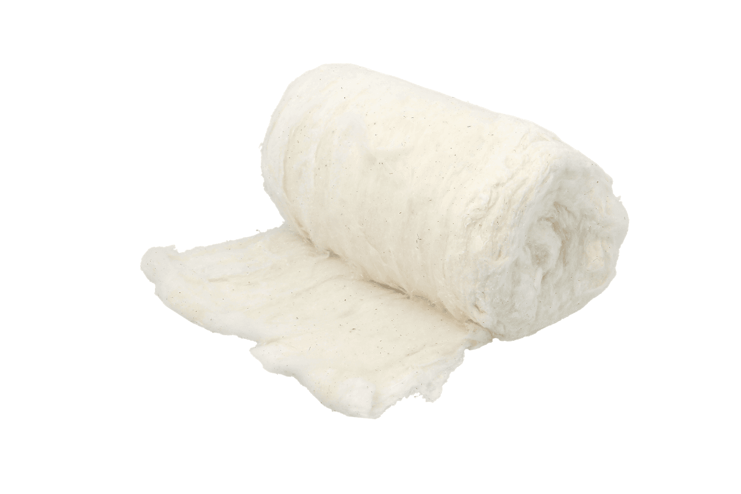 Coton cardé en rouleau