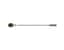 Spatule double cuillère plate en acier inox
