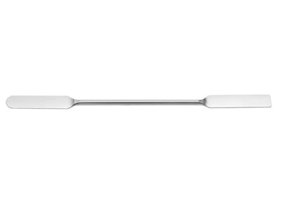 Spatule double en inox largeur 9mm