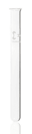 Tube en verre borosilicaté DURAN® fond rond bord droit