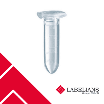 Microtube Eppendorf Protein LoBind 2ml naturel avec cape attenante, qualité PCR Clean