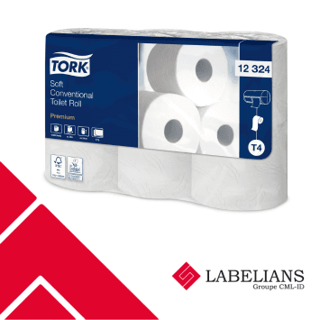 Papier toilette Tork® en rouleaux de 400 feuilles