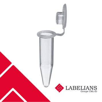 Tube PCR 0,5ml avec cape plate Eppendorf
