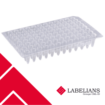 Microplaque PCR Ahn 96 puits sans jupe