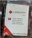 Lame 76x26mm, bords rodés 90°, coins coupés 45°, compatible Beckman Coulter, Labelians