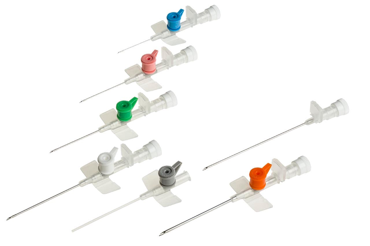 Cathéter court en téflon BD Venflon™ 2 avec site d'injection