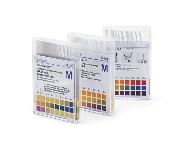 Bandelette indicatrice de pH Merck MColorpHast™