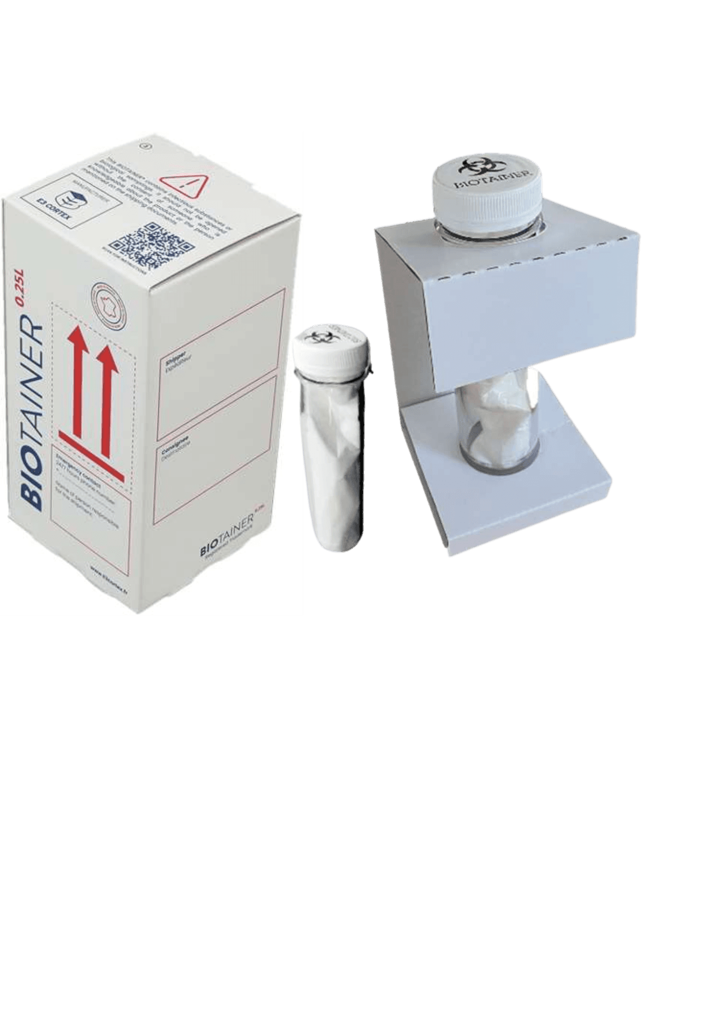 EMBALLAGE HOMOLOGUE P620 TEMP.AMBIANTE BIOTAINER 0.25L