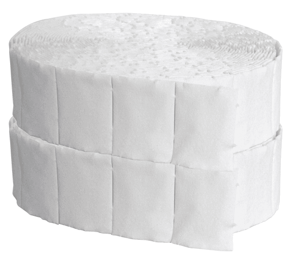 Tampon de cellulose prédécoupé