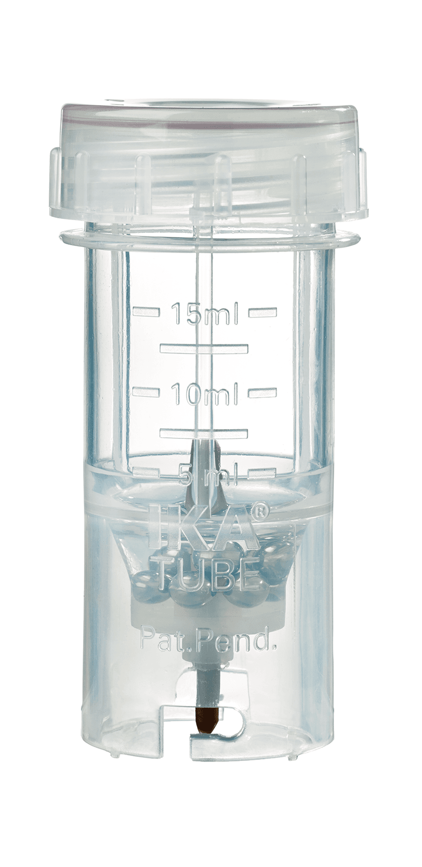 Flacon pour prélèvement ostéo-articulaire pour disperseur Ultra-Turrax® avec billes en acier et 2ml eau biomoléculaire stérile sous double emballage unitaire