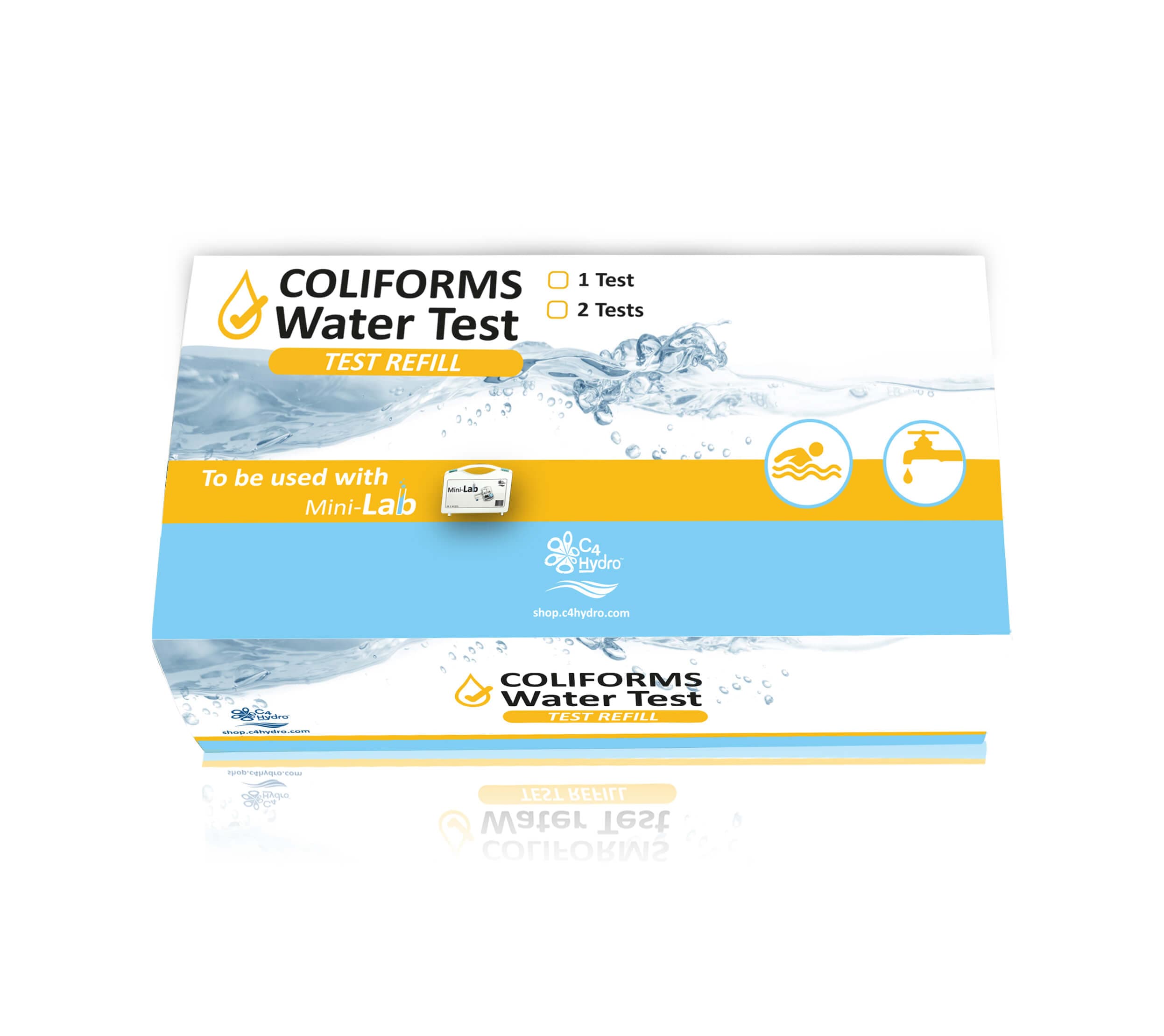 Kit Water Test pour Coliformes et legionella
