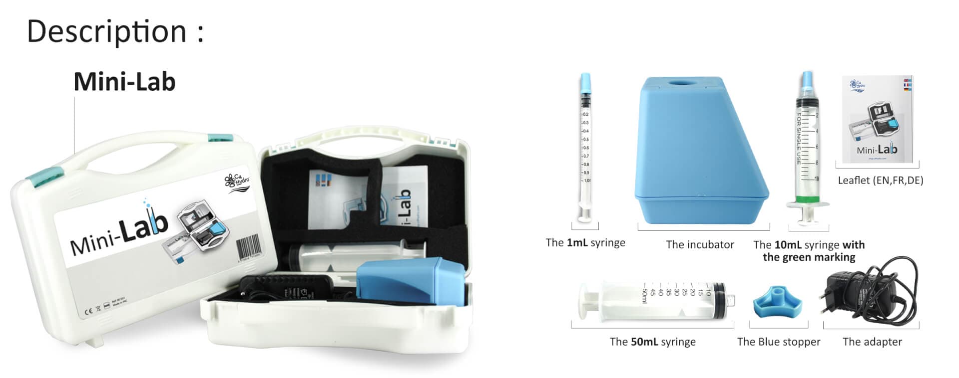 Mallette test Mini-Lab