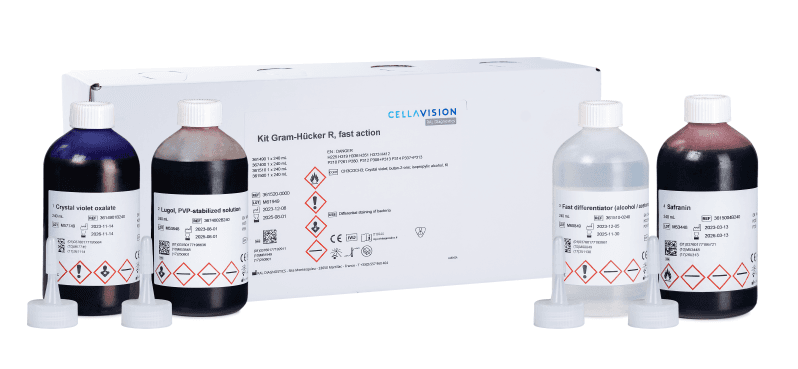 Kit Gram-Hücker R action rapide RAL Diagnostics