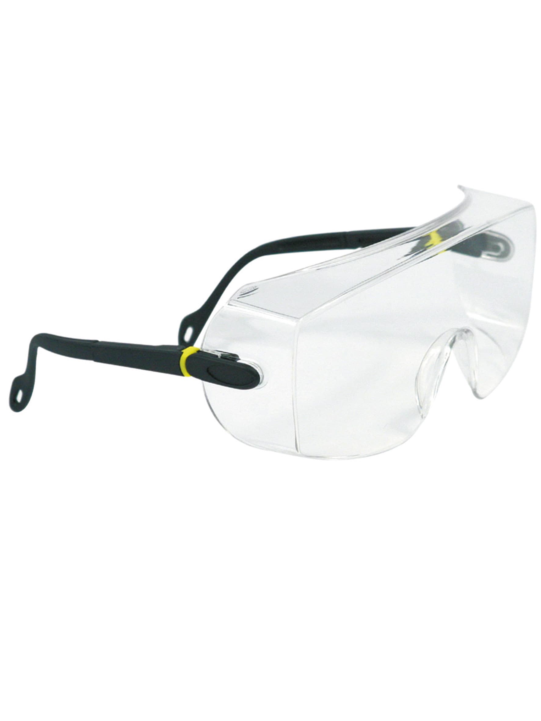 Surlunettes à branches réglables, oculaire pivotant incolore