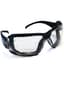Lunettes avec mousse amovible, large champ de vision