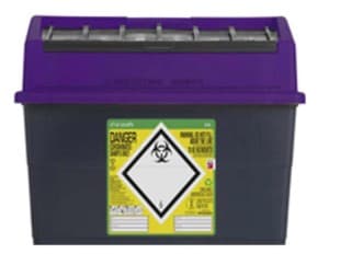 Collecteur Sharpsafe® couvercle violet