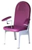 Chaise de prélèvement MINIBIO®1, 4 pieds acier époxy, hauteur fixe 500mm (H assise)