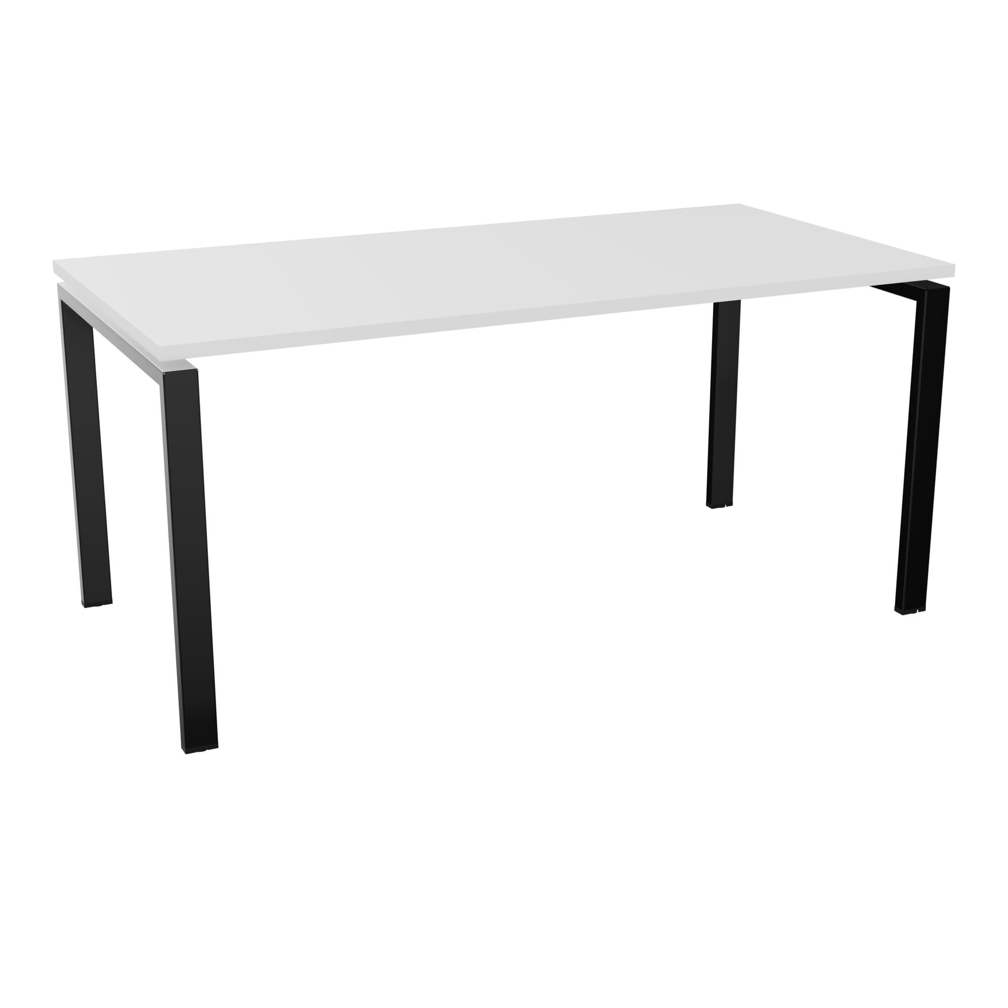 Bureau rectangle Conect 160x80, piètement arche rectangulaire FX SG