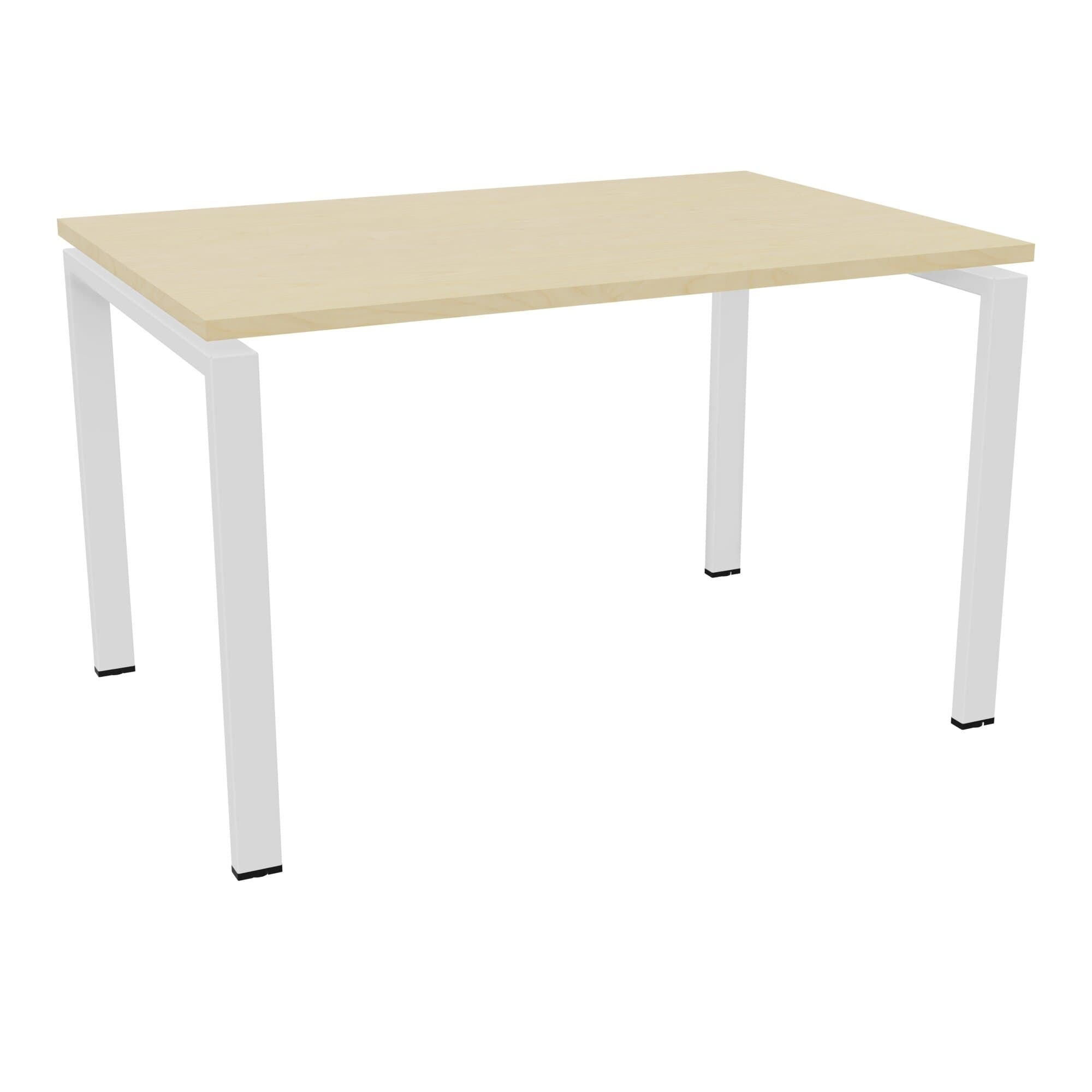 Conect bureau rectangulaire L120xP80cm-plat, ma-piet arche rectangulaire FX SO