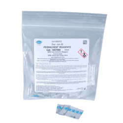 Réactif pour le Chlore libre DPD 0,1 à 10mg/L Hach, sachets de poudre