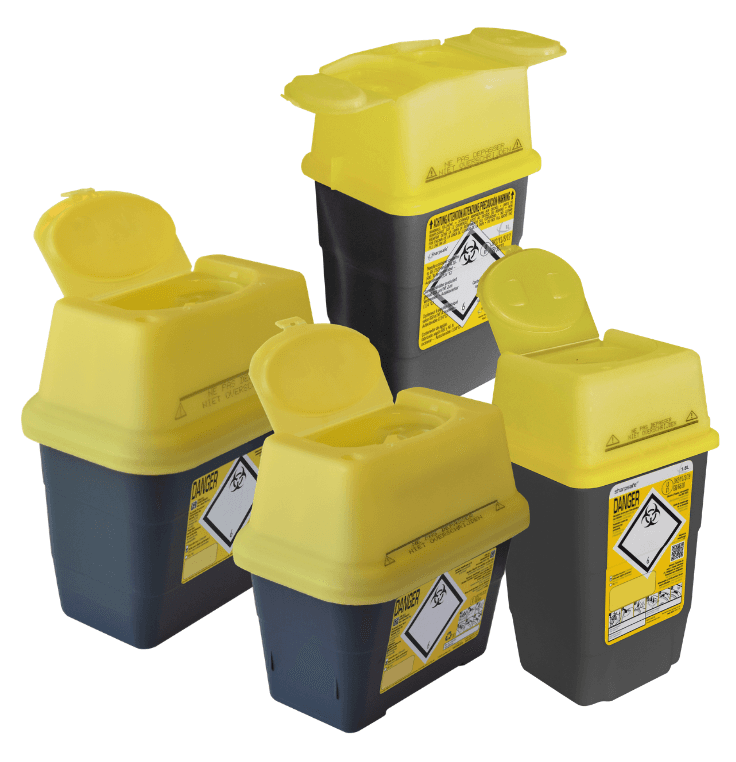 Collecteur Sharpsafe® recyclé 1L à 3L