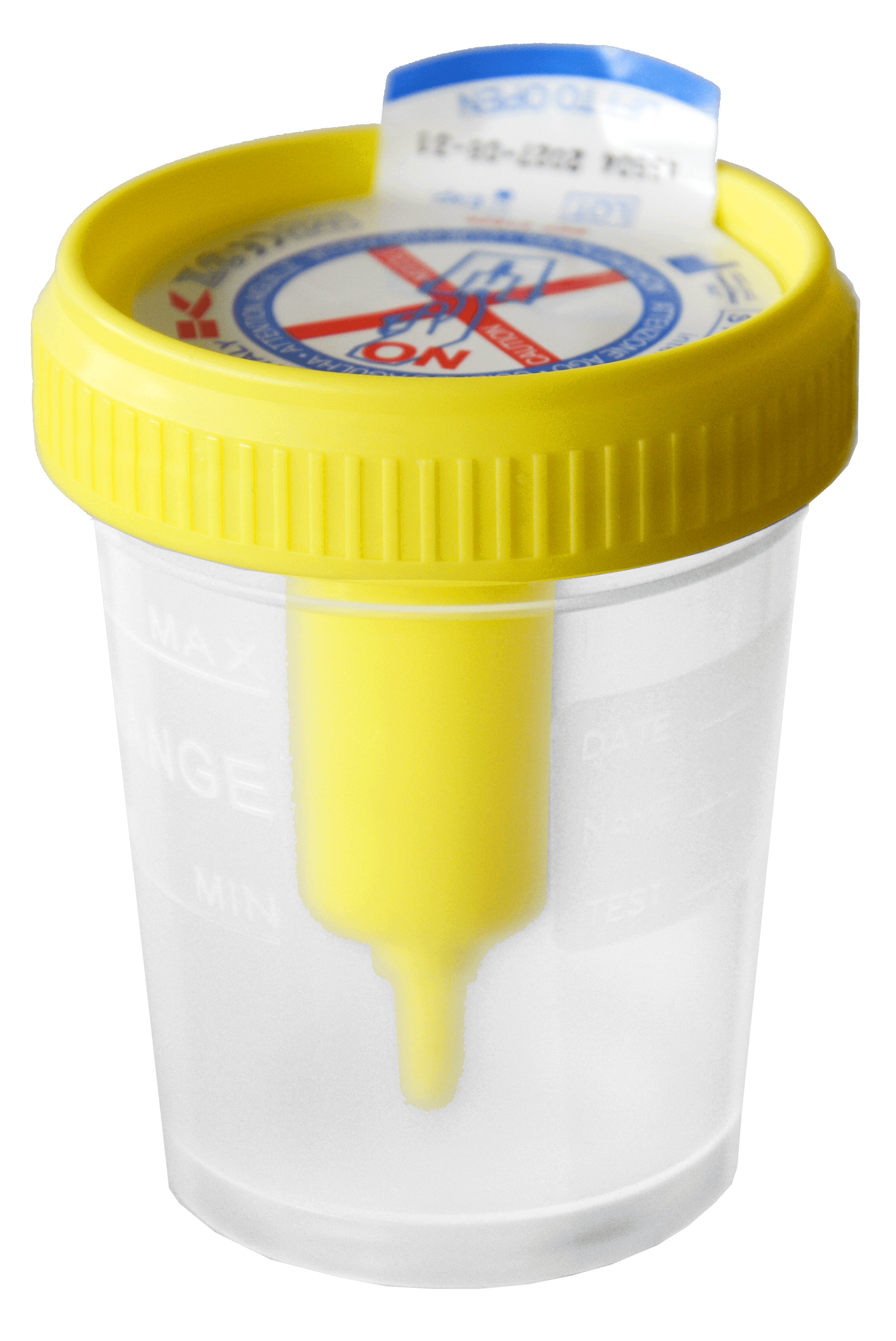 Flacon 120ml pour ECBU avec prise pour tube sous vide Vacutest®