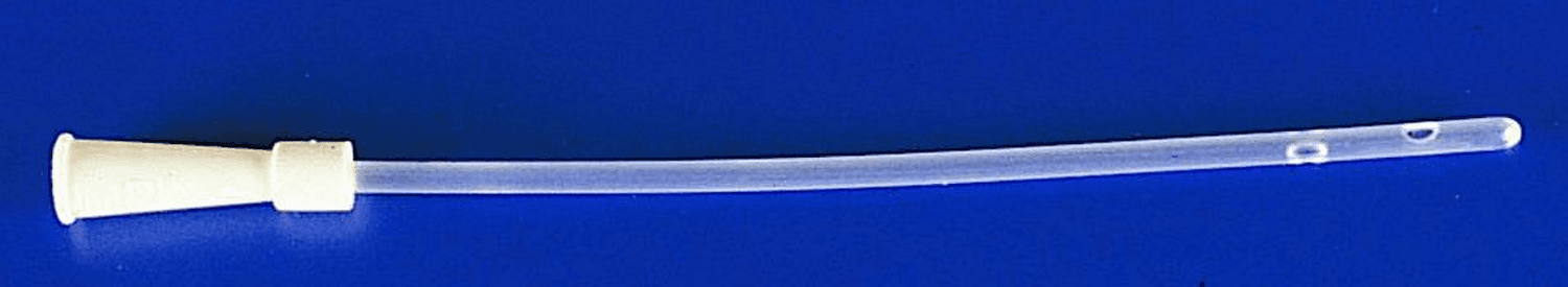 Sonde vésicale pour femme droite en PVC longueur 18cm stérile unitaire