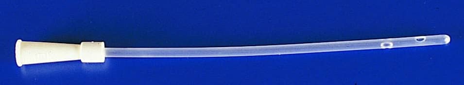 Sonde vésicale pour femme droite en PVC longueur 18cm stérile unitaire